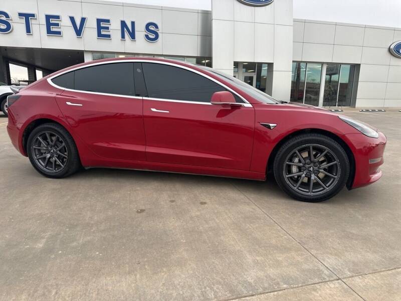 Used 2019 Tesla Model 3 Mid Range with VIN 5YJ3E1EA7KF329501 for sale in Enid, OK