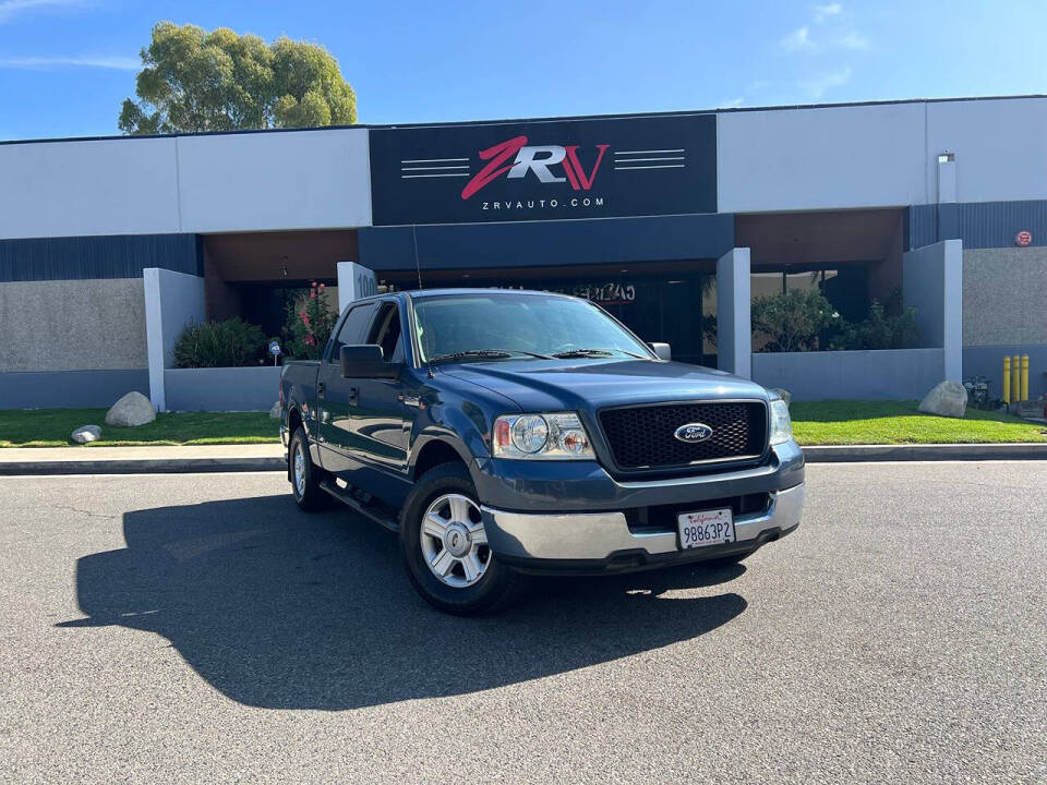 2004 Ford F-150 for sale at ZRV AUTO INC in Brea, CA