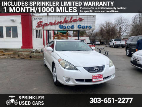 2005 Toyota Camry Solara for sale at Sprinkler Used Cars in Longmont CO
