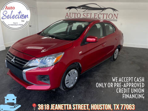 2021 Mitsubishi Mirage G4 for sale at Auto Selection Inc. in Houston TX