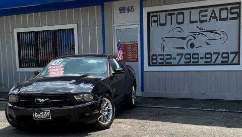 2012 Ford Mustang for sale at AUTO LEADS in Pasadena TX