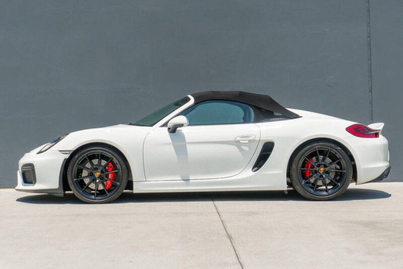 2016 Porsche Boxster Spyder