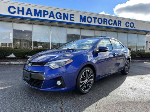 2014 Toyota Corolla for sale at Champagne Motor Car Company in Willimantic CT