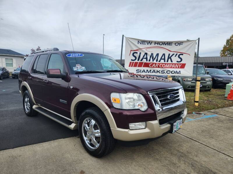 2007 Ford Explorer for sale at Siamak's Car Company llc in Woodburn OR