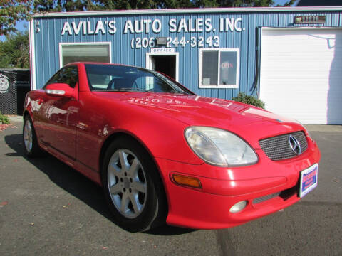 2002 Mercedes-Benz SLK for sale at Avilas Auto Sales Inc in Burien WA