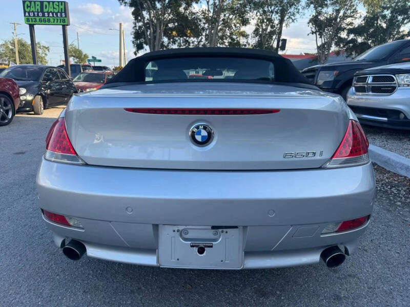 2007 BMW 6 Series 650i