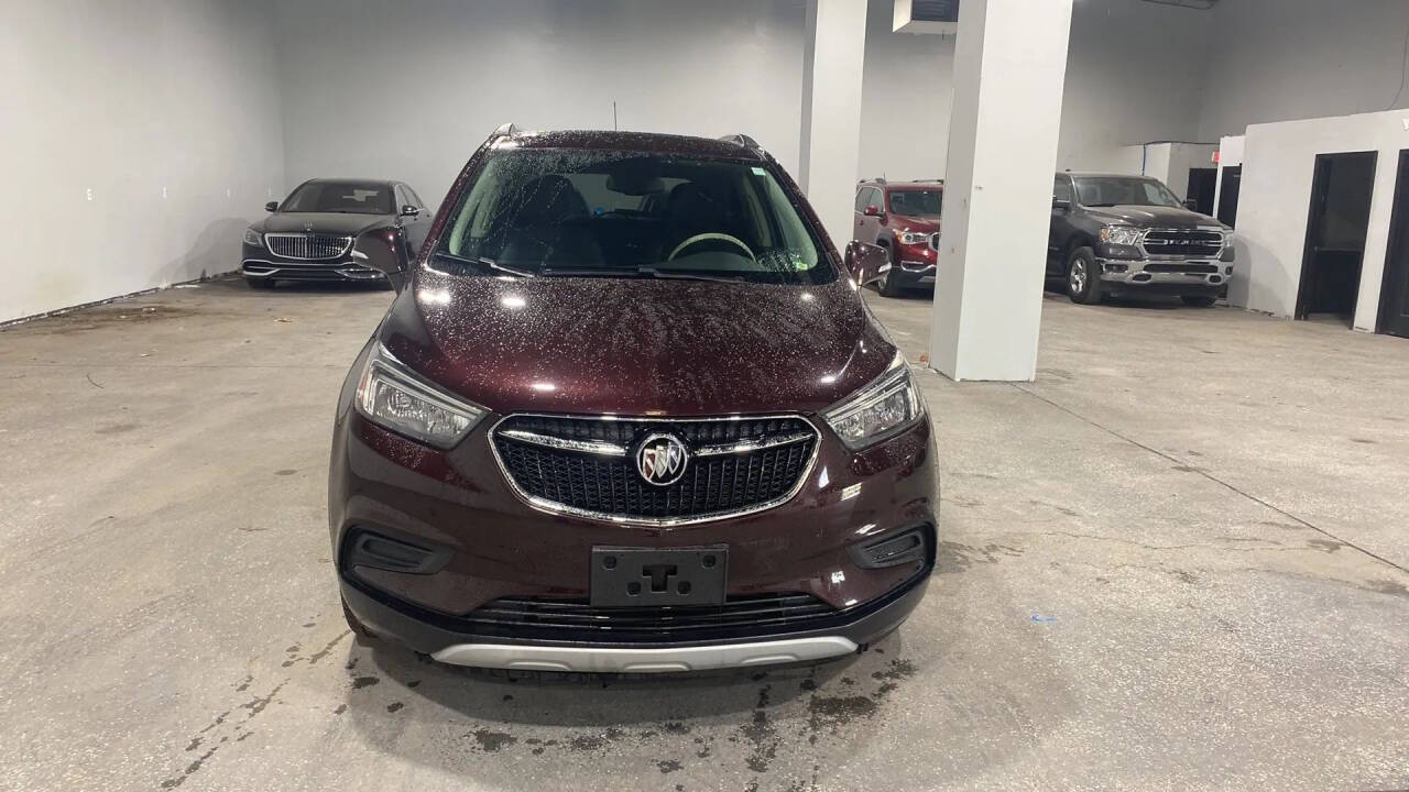 Red 2017 Buick Encore Preferred Preferred 4dr Crossover 2