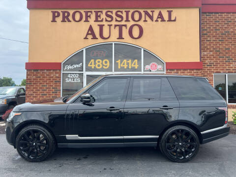 2014 Land Rover Range Rover for sale at Professional Auto Sales & Service in Fort Wayne IN