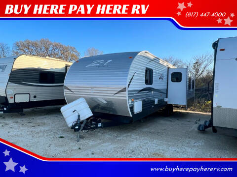 2017 Crossroads Z-1 291RL for sale at BUY HERE PAY HERE RV in Burleson TX