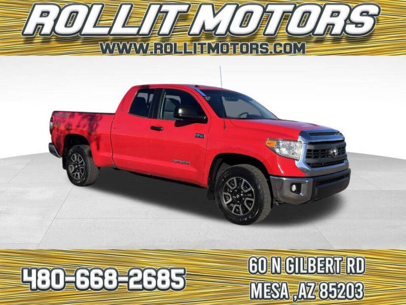 2015 Toyota Tundra for sale at Rollit Motors in Mesa AZ