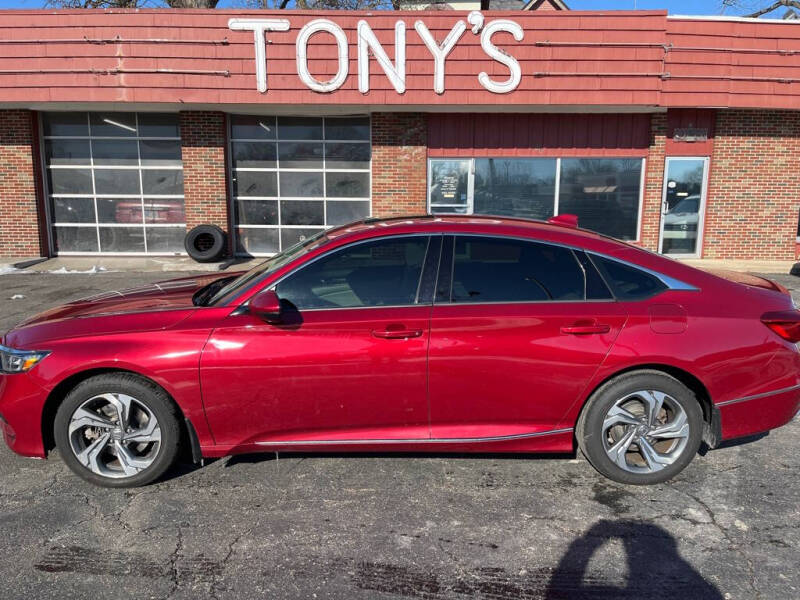 2018 Honda Accord for sale at Tonys Car Sales in Richmond IN