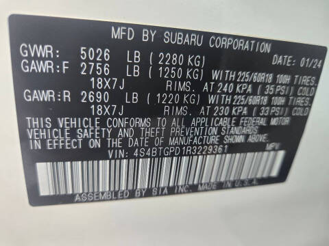 2024 Subaru Outback Touring XT