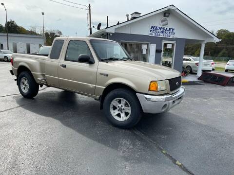 2002 Ford Ranger for sale at Willie Hensley in Frankfort KY