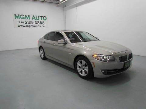 2011 BMW 5 Series for sale at MGM Auto in San Antonio, TX