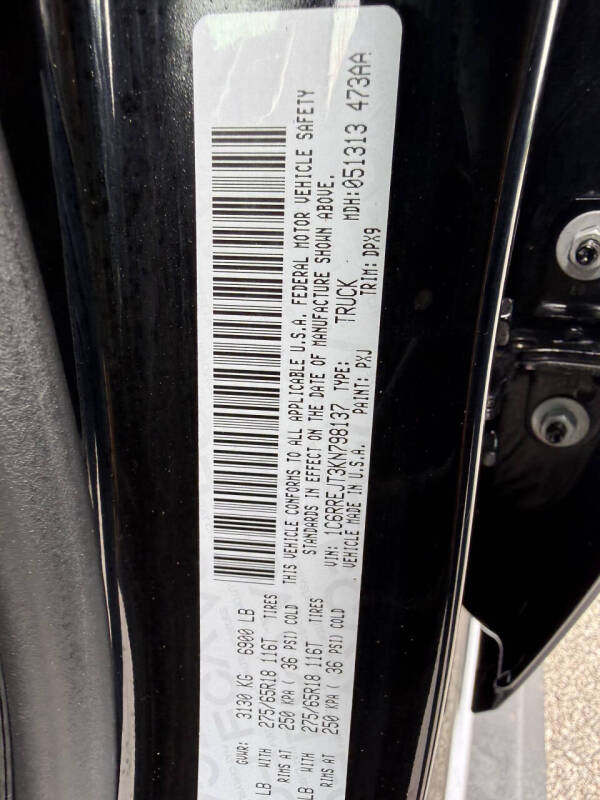 2019 RAM 1500 Laramie