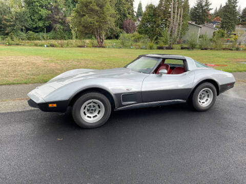 1978 Chevrolet Corvette for sale at Wild About Cars Garage in Kirkland WA