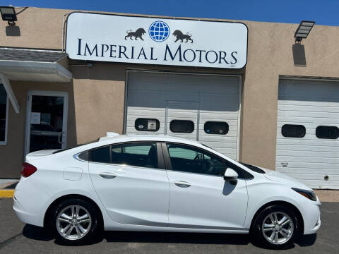 2018 Chevrolet Cruze for sale at Imperial Motors in Plainville CT