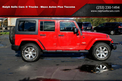 2015 Jeep Wrangler Unlimited for sale at Ralph Sells Cars & Trucks - Maxx Autos Plus Tacoma in Tacoma WA