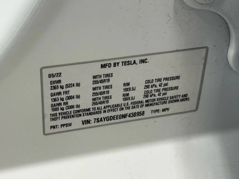 2022 Tesla Model Y Long Range
