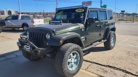 2010 Jeep Wrangler Unlimited for sale at JAVY AUTO SALES in Houston TX