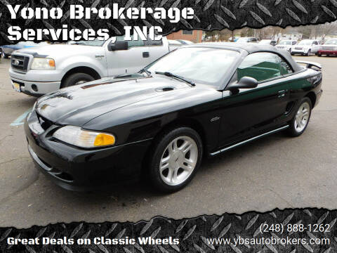 1998 Ford Mustang for sale at Yono Brokerage Services, INC in Farmington MI