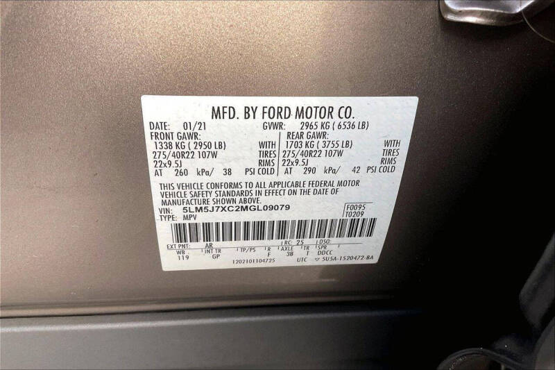 2021 Lincoln Aviator Reserve