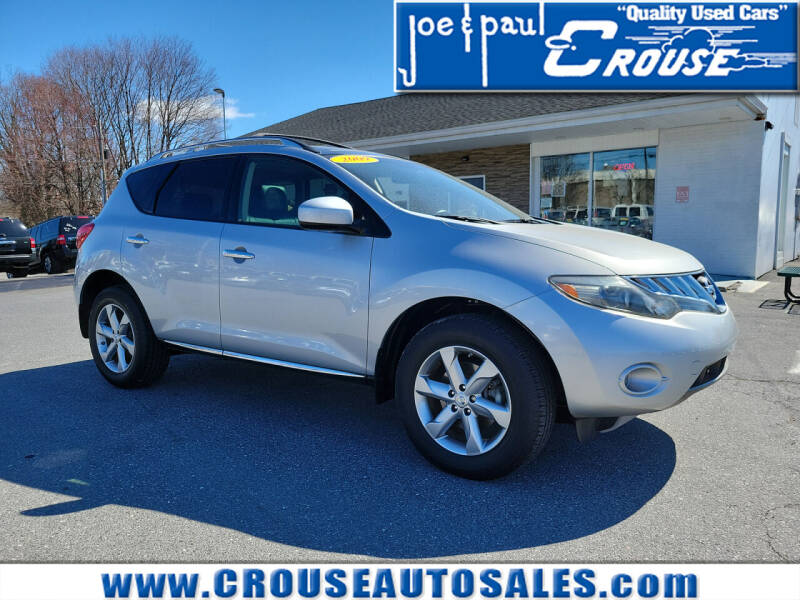 2009 Nissan Murano for sale at Joe and Paul Crouse Inc. in Columbia PA