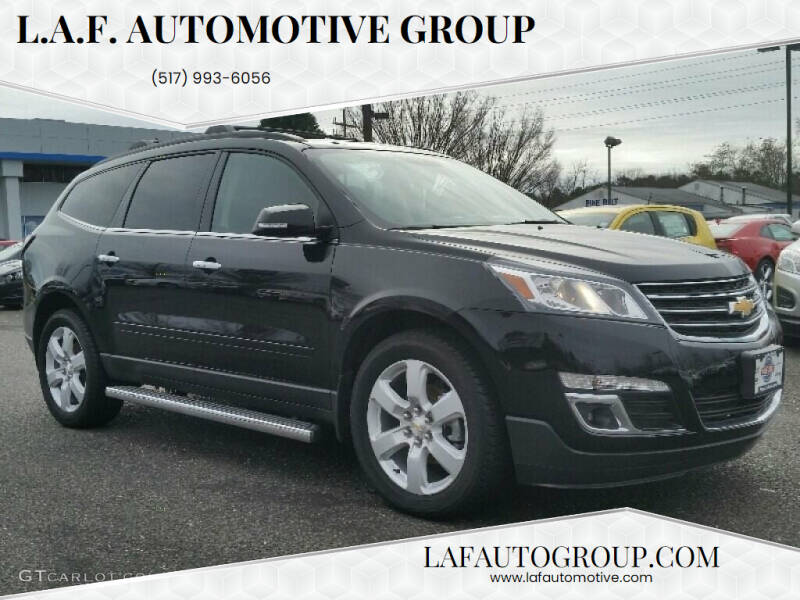 2016 Chevrolet Traverse for sale at L.A.F. Automotive Group in Lansing MI