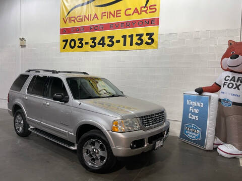 2005 Ford Explorer for sale at Virginia Fine Cars in Chantilly VA