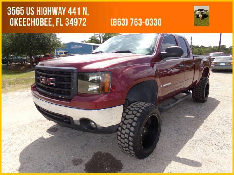 2008 GMC Sierra 1500 for sale at M & M AUTO BROKERS INC in Okeechobee FL