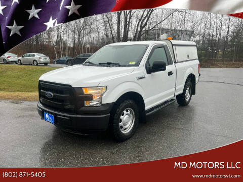 2016 Ford F-150 for sale at MD Motors LLC in Williston VT