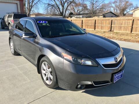 2013 Acura TL for sale at LAKESIDE AUTO SALES in Fremont NE