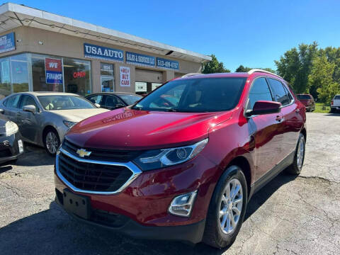 2018 Chevrolet Equinox for sale at USA Auto Sales & Services, LLC in Mason OH
