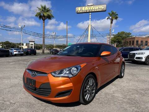 2016 Hyundai Veloster for sale at A MOTORS SALES AND FINANCE in San Antonio TX