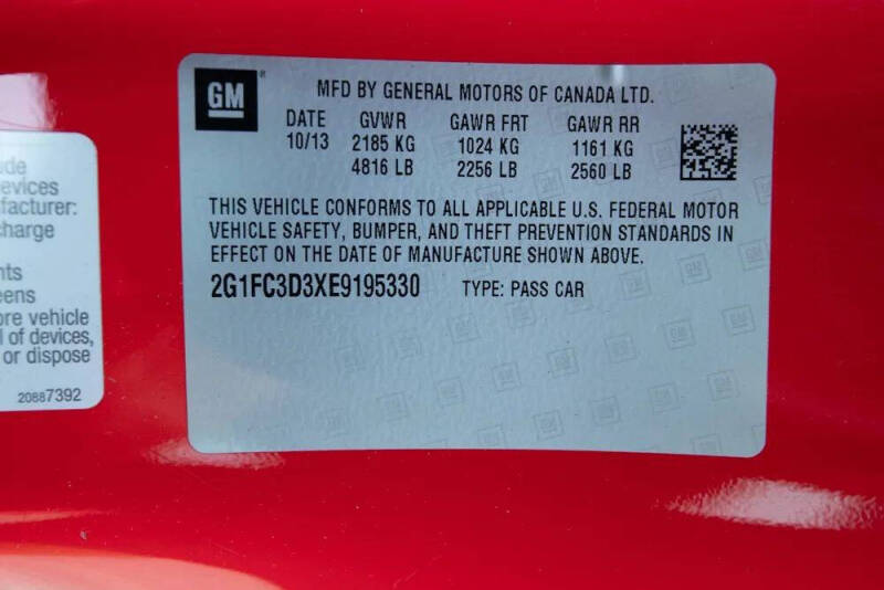 2014 Chevrolet Camaro LT