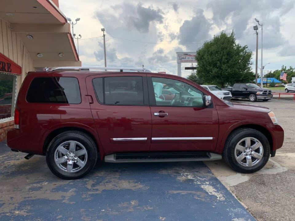 2012 Nissan Armada for sale at Caspian Auto Sales in Oklahoma City, OK