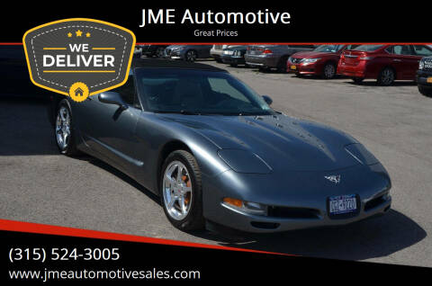 2003 Chevrolet Corvette for sale at JME Automotive in Ontario NY