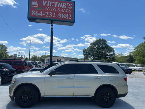 2012 Dodge Durango for sale at Victor's Auto Sales in Greenville SC