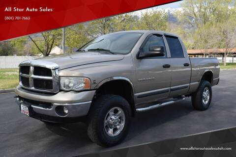 2005 Dodge Ram Pickup 2500 for sale at All Star Auto Sales in Pleasant Grove UT