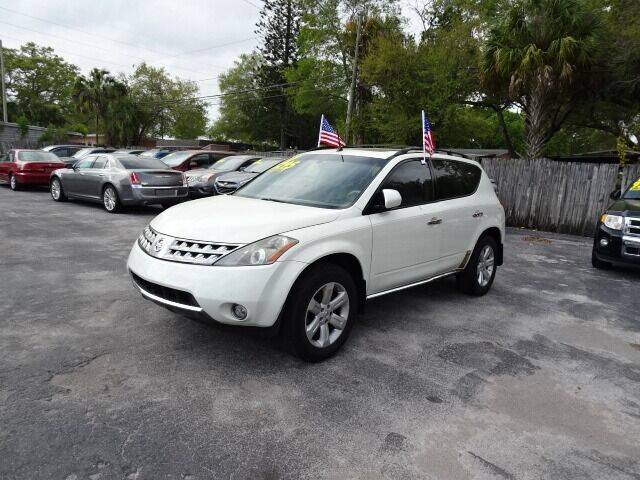 2007 Nissan Murano for sale at DONNY MILLS AUTO SALES in Largo FL