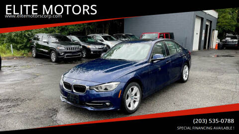 2016 BMW 3 Series for sale at ELITE MOTORS in West Haven CT