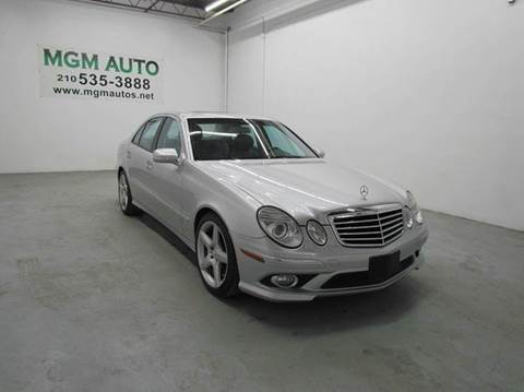 2009 Mercedes-Benz E-Class for sale at MGM Auto in San Antonio, TX