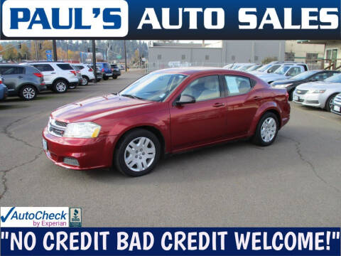 2014 Dodge Avenger for sale at Paul's Auto Sales in Eugene OR