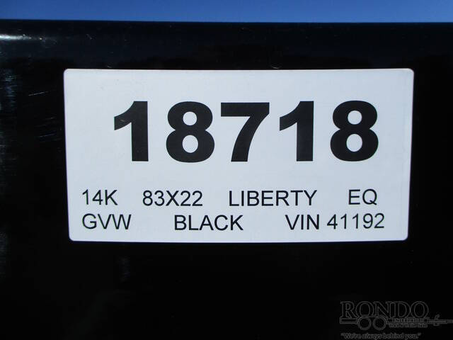 2024 Liberty Trailers Equipment LE14K83X20+2C8SR