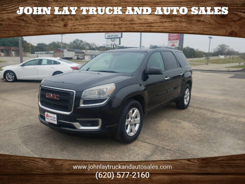 2013 GMC Acadia for sale at John Lay Truck and Auto Sales in Independence KS
