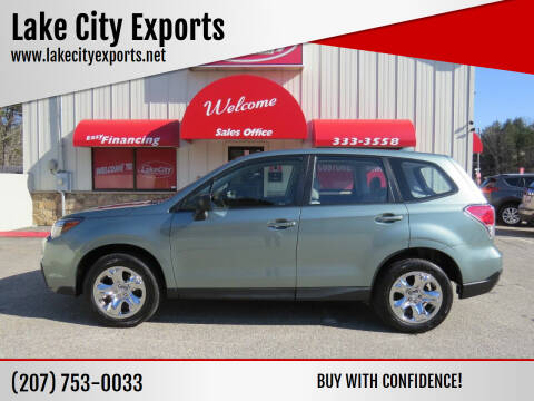 2018 Subaru Forester for sale at Lake City Exports in Auburn ME
