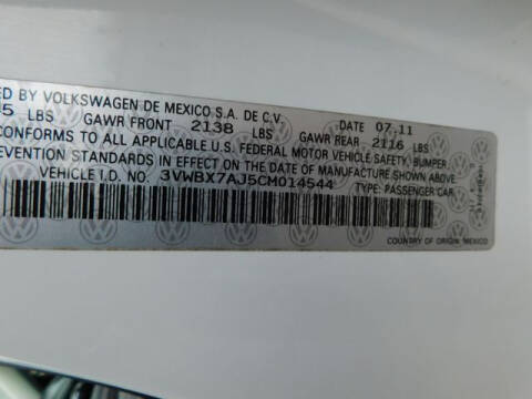 2012 Volkswagen Jetta