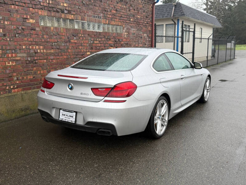 2012 BMW 6 Series 650i xDrive