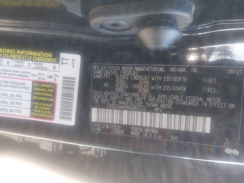 2021 Toyota Highlander L