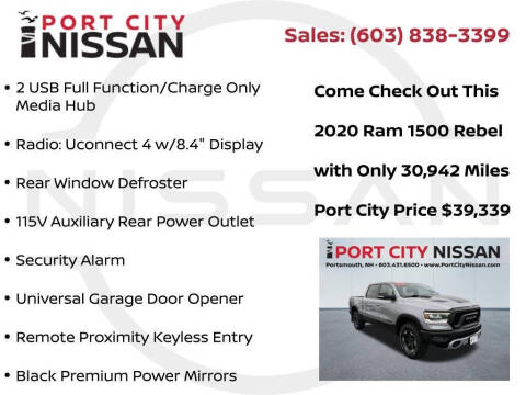 2020 RAM 1500 Rebel